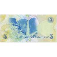 Лесото 5 малоти 1989
