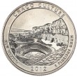 США 25 центов 2012 Национальный исторический парк Чако