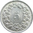 Швейцария 5 раппенов 1969