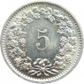 Швейцария 5 раппенов 1970 - 937040238