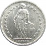 Швейцария 1/2 франка 1971