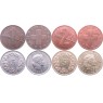 Набор монет Швейцарии (4 монеты)