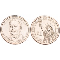 Монета США 1 доллар 2013 Уильям Тафт