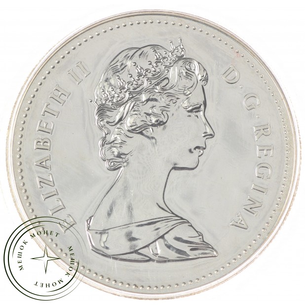 Канада 1 доллар 1982 100 лет городу Реджайна