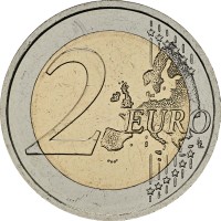 Монета Латвия 2 евро 2025 Селия