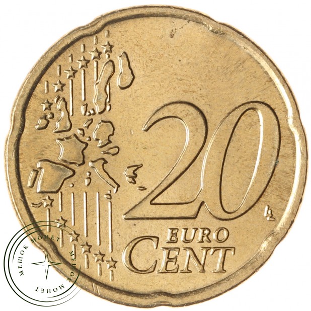 Греция 20 евроцентов 2002
