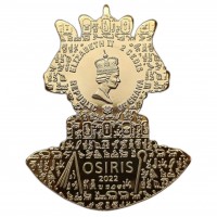 Монета Гана 2 седи 2022 Наследие Египта