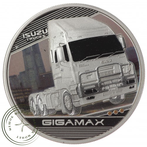 Тувалу 1 доллар 2010 Короли дорог Грузовики - Isuzu GigaMAX — 937034031