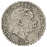 Люксембург 5 сентим 1901