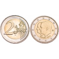 Монета Испания 2 евро 2014 Провозглашение королём Филипа VI