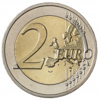 Монета Испания 2 евро 2014 Провозглашение королём Филипа VI