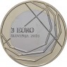 Словения 3 евро 2021 300 лет Скофья Лока