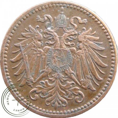Австрия 1 геллер 1914