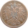 Австрия 1 геллер 1914