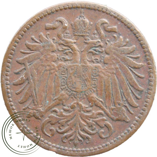Австрия 2 геллера 1913