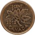 Канада 1 цент 2012