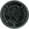 Канада 25 центов 2012 Олень