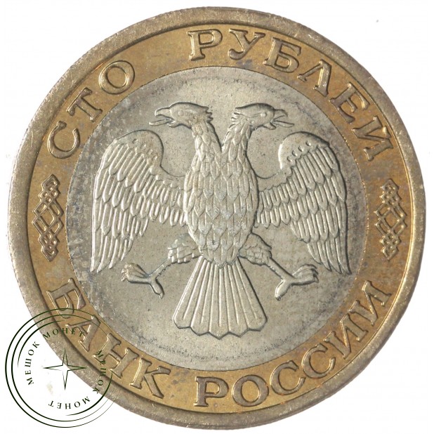 100 рублей 1992 ММД — 58069224