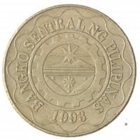 Монета Филиппины 5 песо 2012