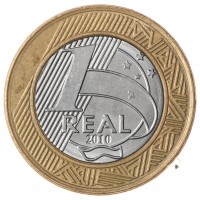 Бразилия 1 реал 2010