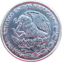 Монета Мексика 50 сентаво 2011