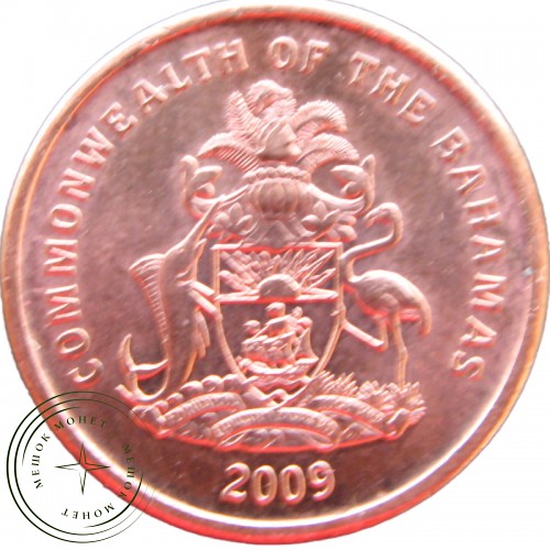 Багамы 1 цент 2009 - 93700794 — 93700794