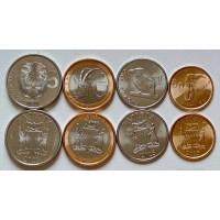 Замбия набор 4 монеты 2025