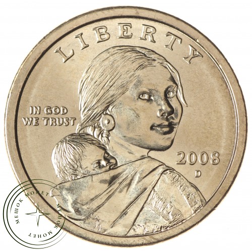 США 1 доллар 2008 Парящий орёл