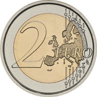 Монета Ватикан 2 евро 2025 Юбилейный священный год