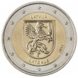 Латвия 2 евро 2017 Латгале