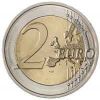 Монета Латвия 2 евро 2017 Латгале