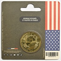 Франция набор из 4 монет 1/4 евро 2025 VE-Day