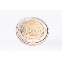 Монета Испания 2 евро 2011 Львиный дворик в Альгамбре Гранада