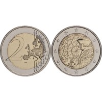 Монета Словакия 2 евро 2022 Эразмус