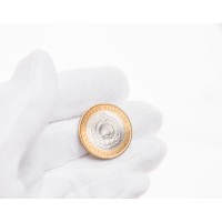 10 рублей 2009 Калмыкия СПМД UNC