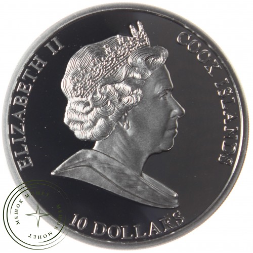 Острова Кука 10 долларов 2008 Русский царь Алексей Михайлович — 63083268