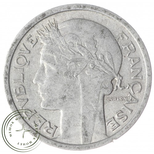 Франция 1 франк 1947 — 90621358