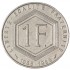Франция 1 франк 1988 30 лет Пятой Республике Шарль де Голь