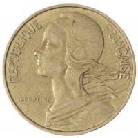 Франция 10 сентим 1982