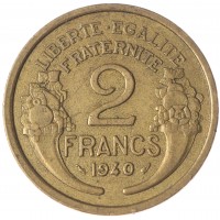 Франция 2 франка 1940