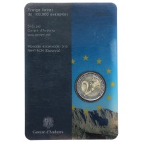 Монета Андорра 2 евро 2014 20 летие вступления Андорры в совет Европы (буклет)