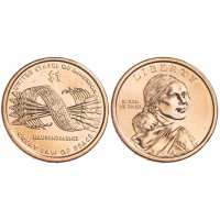 Монета США 1 доллар 2010 Пояс Гайавата