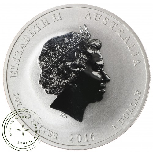 Австралия 1 доллар 2016 Год Обезьяны — 36823942