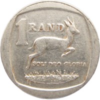 Монета ЮАР 1 ранд 2008
