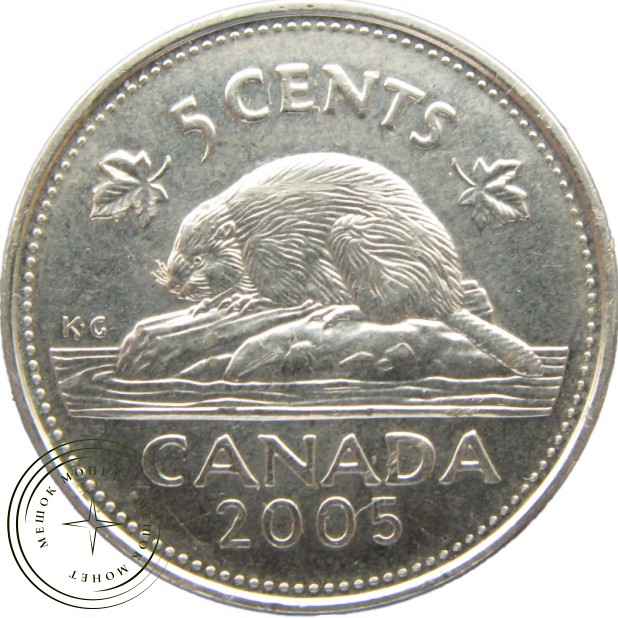 Канада 5 центов 2006