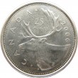 Канада 25 центов 2006 Олень