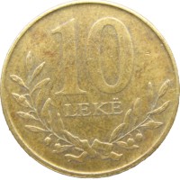 Монета Албания 10 лек 2018