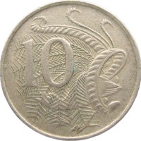 Монета Австралия 10 центов 1979