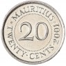 Маврикий 20 центов 2001