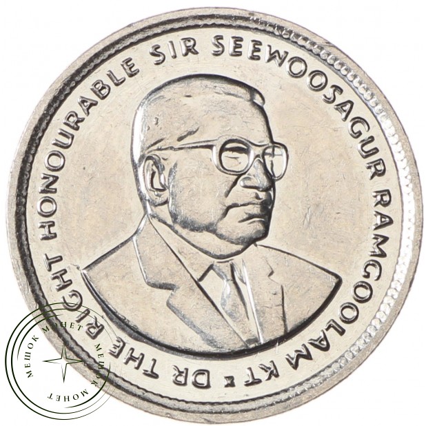 Маврикий 20 центов 2001